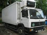 Грузоперевозка грузовым автомобилем с рефрижератором: Mersedes