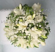 Букет свадебный из фрезий