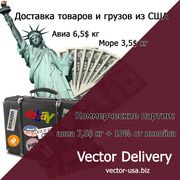 Vector Delivery  Доставка товаров и грузов из США 	